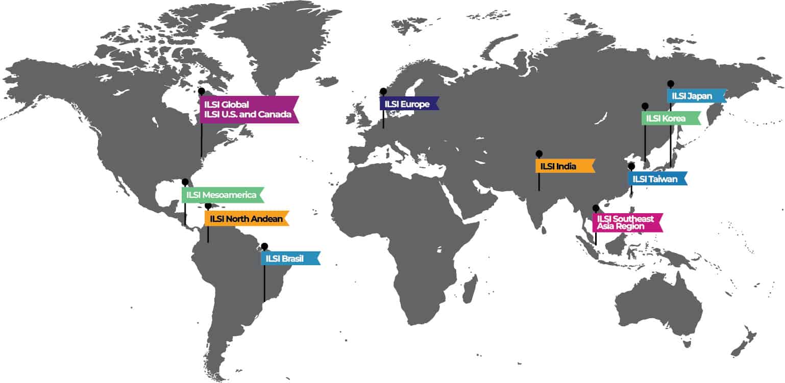 ILSI International Branches on a Map ILSI International Branches on a Map