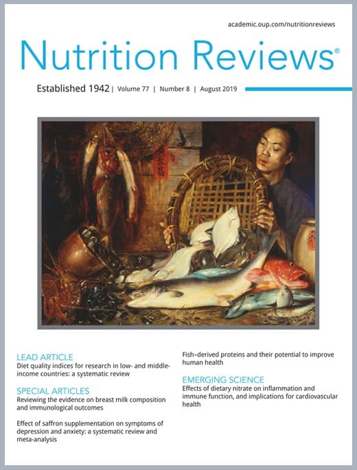 Nutrition Reviews Nutrition Reviews